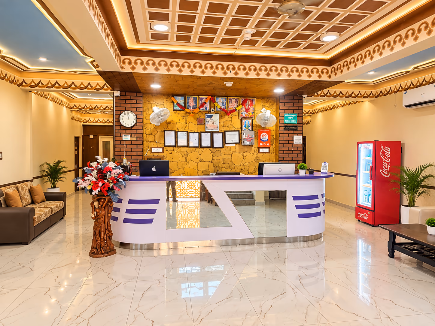 Hotel lobby